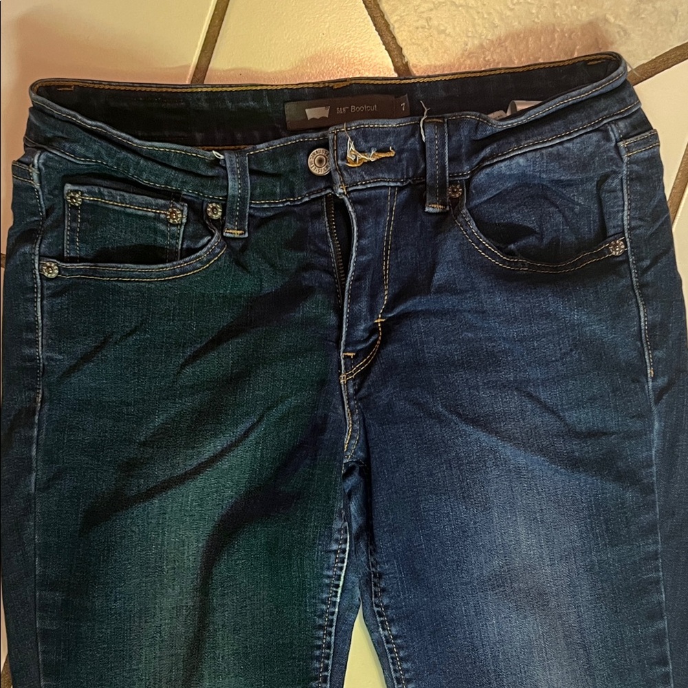 Levi's super low Women's Dark Blue Jeans